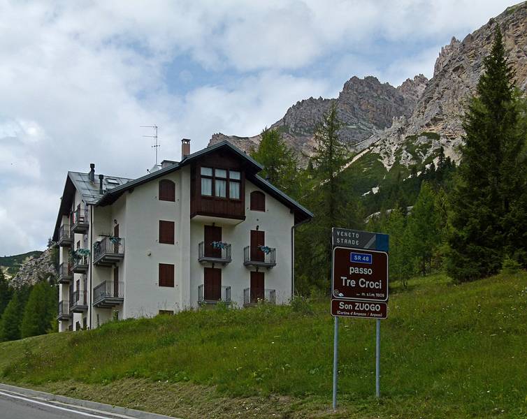 July 30, 2011 - Tre Croci Pass, NE of Cortina, Italy.