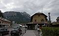 Waiting for the bus for our 1st leg towards Innsbruck.<br />July 31, 2011 - Cortina d' Ampezzo, Italy.