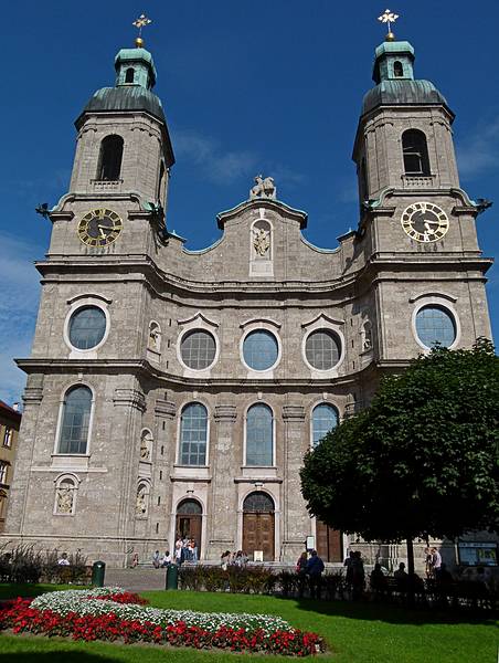 Cathedral of St. James.<br />July 31, 2011 - Innsbruck, Austria.