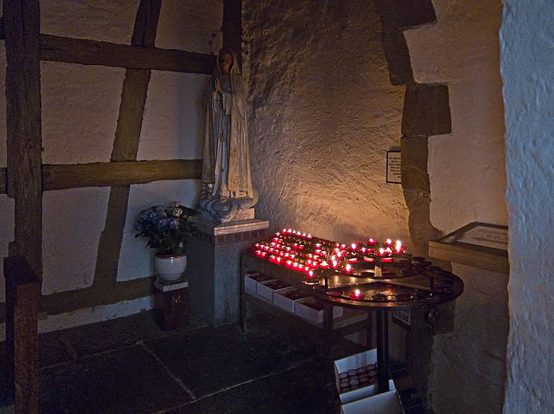 Roman Catholic minster church of the Blessed Virgin Mary or Lindau Abbey.<br />August 2, 2011 - Lindau, Bavaria, Germany.