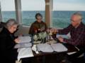 Joyce, Marilyn, and Mel.<br />At lunch at the Seaglass Restaurant.<br />Jan. 26, 2012 - Salisbury, Massachusetts.
