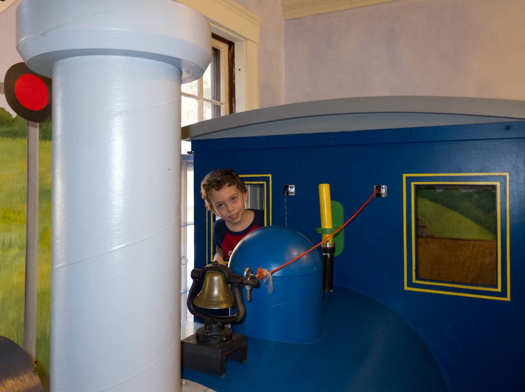 Matthew the engineer.<br />Jan. 28, 2012 - At the Discovery Museums in Acton, Massachusetts.