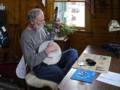 Fred.<br />Feb. 18, 2012 - At Bill and Carol's in Campton, New Hampshire.