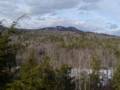 Dickey and Welch peaks as seen from the rear deck.<br />Feb. 18, 2012 - At Bill and Carol's in Campton, New Hampshire.