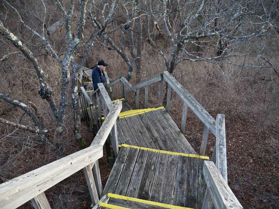 John G.<br />Along the Dunes Trail at Hellcat Swamp.<br />Feb. 23, 2012 - Parker River National Wildlife Refuge, Plum Island, Massachusetts.