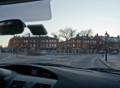 My friend John G. took this photo with my camera in my new Mazda 3.<br />Feb. 23, 2012 - Newburyport, Massachusetts.