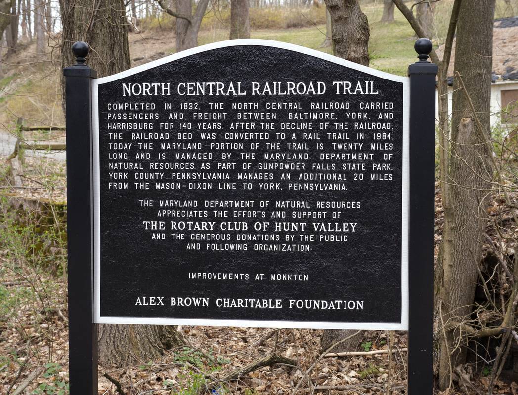 March 16, 2012 - Northern Central Railroad Trail, Monkton, Maryland.
