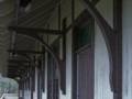 Detail of the old train station.<br />March 16, 2012 - Northern Central Railroad Trail, Monkton, Maryland.