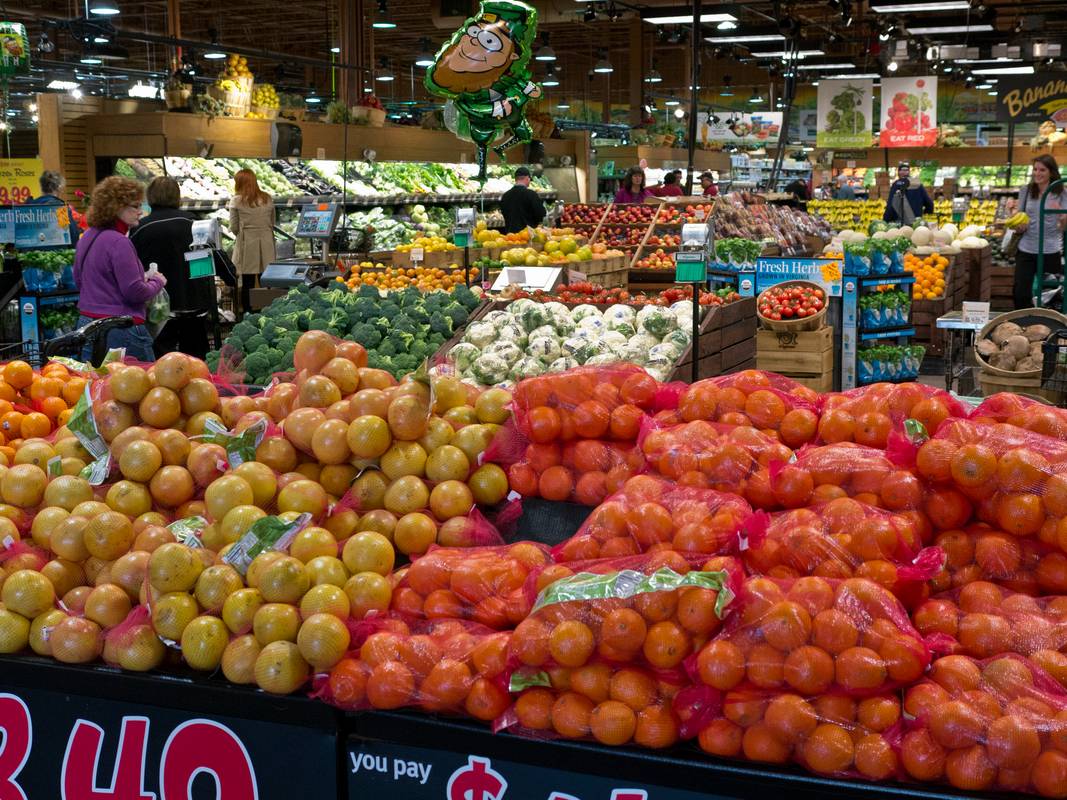 March 16, 2012 - Wegmans Supermarket, Hunt Valley, Maryland.