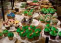 St. Patricks muffins.<br />March 16, 2012 - Wegmans Supermarket, Hunt Valley, Maryland.