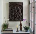 A corner of the living room.<br />March 16, 2012 - At Ronnie and Baiba's in Baltimore, Maryland.
