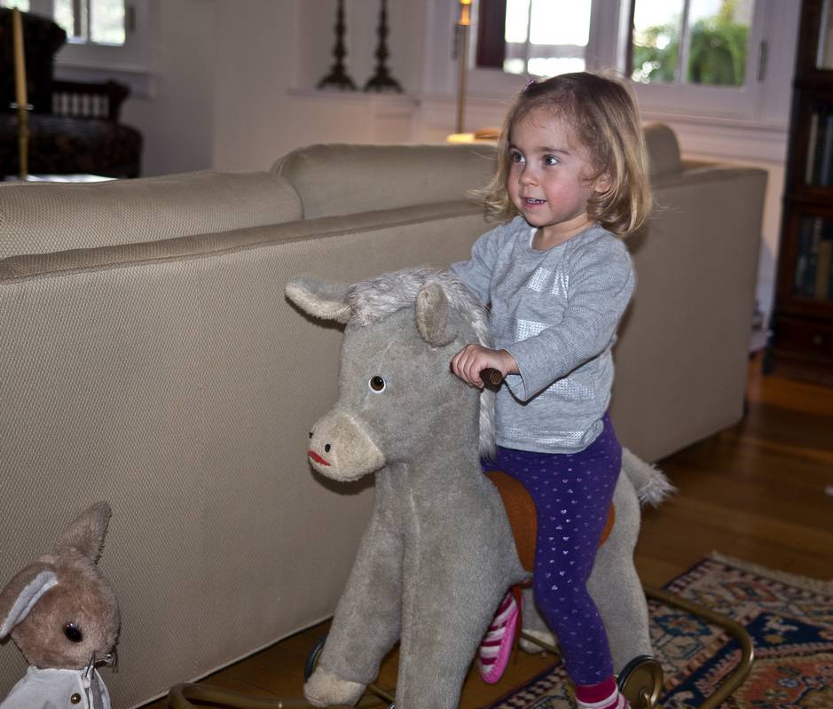 Baiba and Ronnie's granddaughter Alina.<br />March 17, 2012 - At  Ronnie and Baiba's in Baltomore, Maryland.