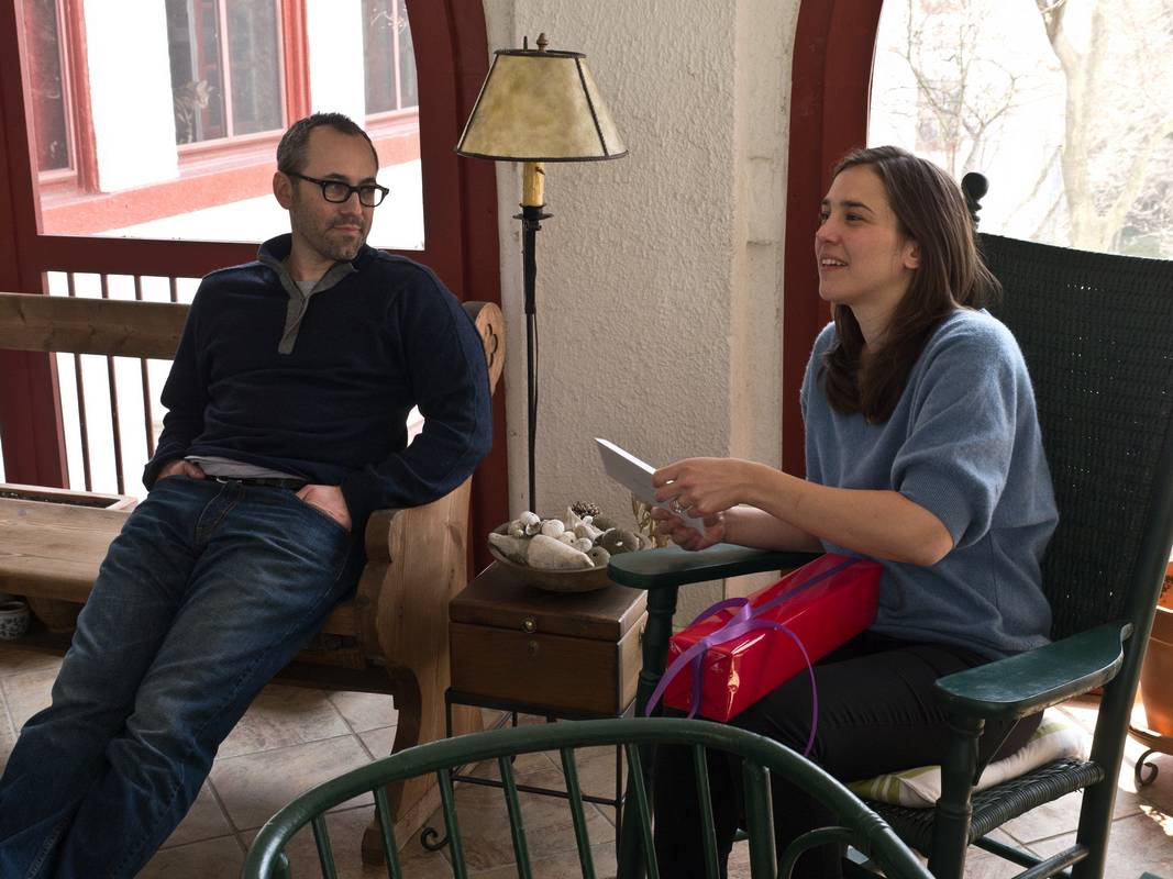 Julian and Gisela.<br />March 17, 2012 - At  Ronnie and Baiba's in Baltomore, Maryland.
