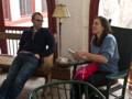 Julian and Gisela.<br />March 17, 2012 - At  Ronnie and Baiba's in Baltomore, Maryland.