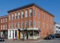 Building on corner of State and Essex Streets.<br />March 8, 2012 - Newburyport, Massachusetts.