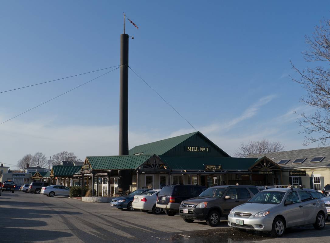 The Tannery shopping mall.<br />March 8, 2012 - Newburyport, Massachusetts.