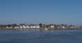 View of Ring's Island, Salisbury, across the Merrimack River.<br />March 20, 2012 - Newburyport, Massachusetts.
