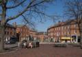 Market Square looking towards Water Street.<br />March 20, 2012 - Newburyport, Massachusetts.