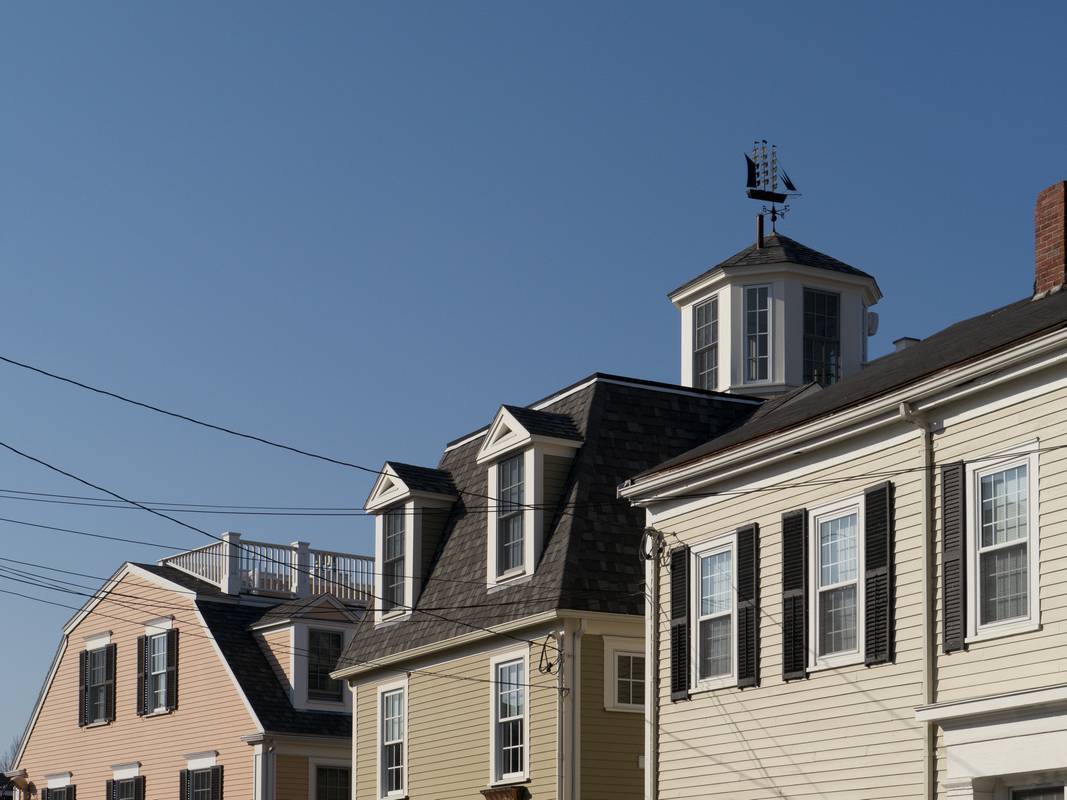 Along Pleasant Street.<br />March 20, 2012 - Newburyport, Massachusetts.