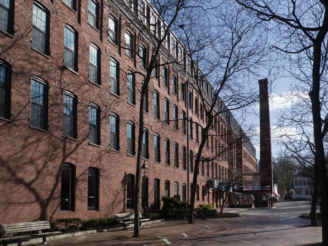 Building at Trace Place.<br />March 26, 2012 - Newburyport, Massachusetts.
