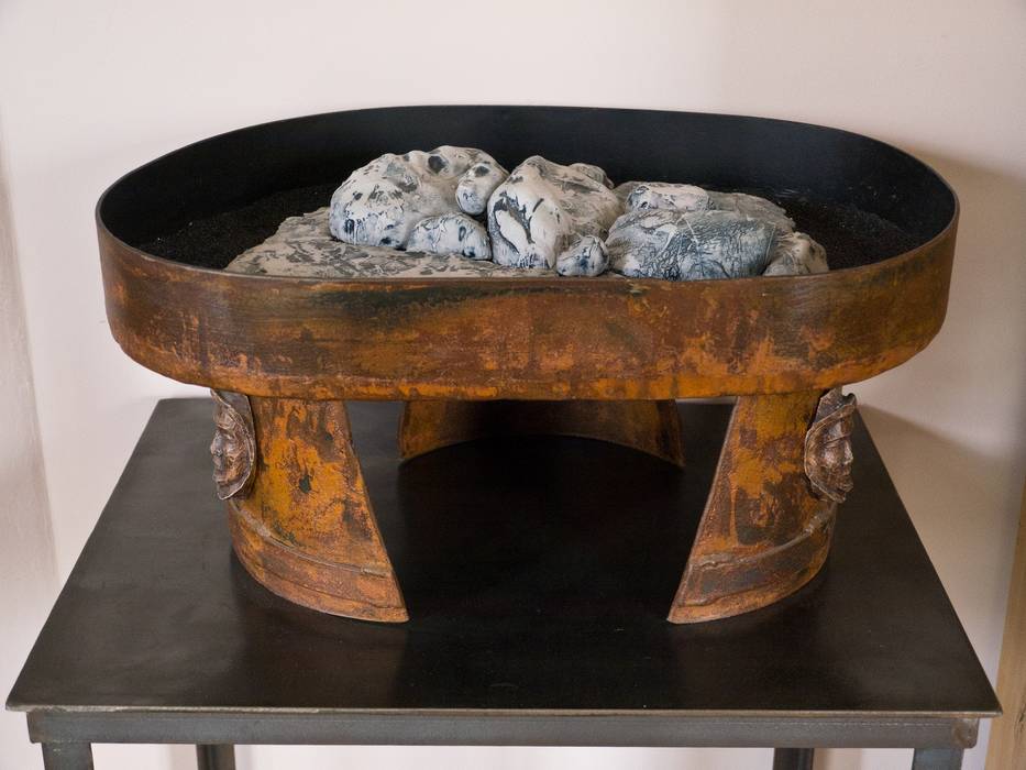 Sculpture by Joyce.<br />April 1, 2012 - Merrimac, Massachusetts.