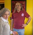 Joyce and Carl.<br />April 8, 2012 - Easter dinner at Paul and Norma's in Tewksbury, Massachusetts.