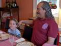 Matthew and Carl.<br />April 8, 2012 - Easter dinner at Paul and Norma's in Tewksbury, Massachusetts.