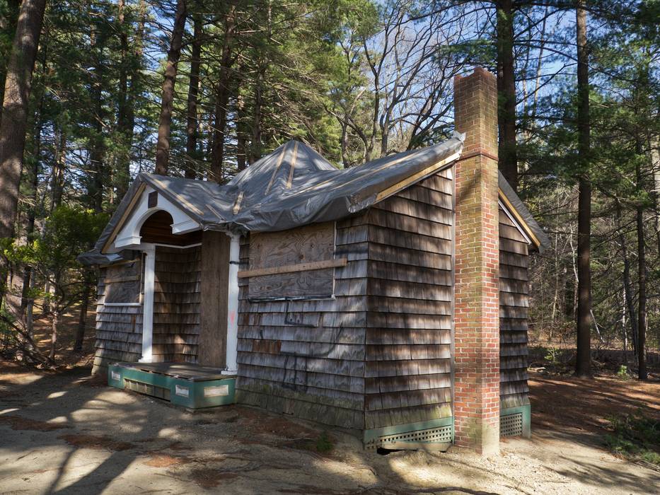 The Tea House.<br />April 13, 2012 - Maudslay State Park, Newburyport, Massachusetts