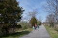 Matthew, Joyce, and Miranda.<br />Along Old Eastern Marsh Trail.<br />April 15, 2012 - Salisbury, Massachusetts.