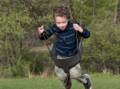Matthew on the swing.<br />April 28, 2012 - Winnekenni Park, Haverhill, Massachusetts.