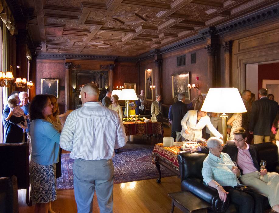 Sheila Cunningham and Kathie Kelleher book signing<br />of "Willows Walkabout: A Childrens Guide to Boston."<br />May 12, 2012 - Algonquin Club, Boston, Massachusetts.