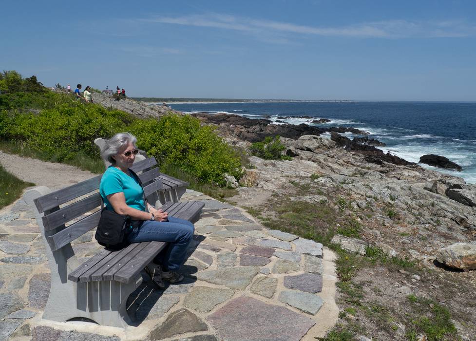 Joyce.<br />Views along Marginal Way.<br />May 20, 2012 - Ogunquit, Maine.