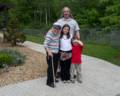 Marie, Carl, Miranda, and Matthew.<br />Olive Garden Restaurant.<br />May 23, 2012 - Marlborough, Massachusetts.