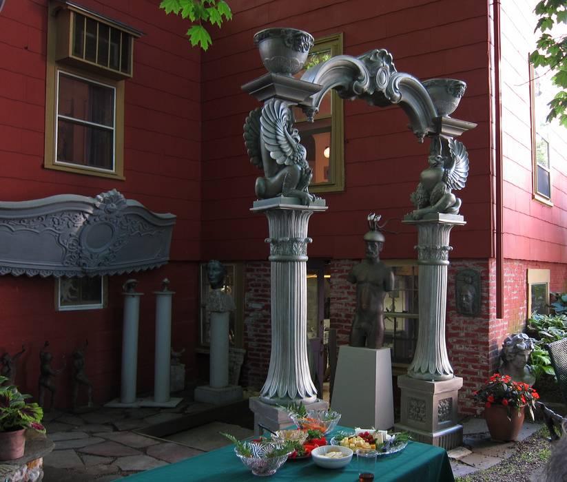 Another corner of the back yard.<br />May 27, 2012 - At Jeff and Lidley's in Newburyport, Massachusetts.