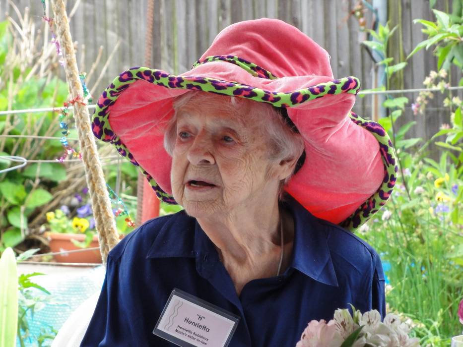 Henrietta, Marie's sister in law.