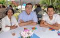 Uldis' cousin Juris with his wife Nancy and their son Eriks, who came all the way from New Jersey.