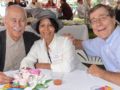 Son-in-law Egils' brother-in-law Ronnie, with Nancy and Juris.