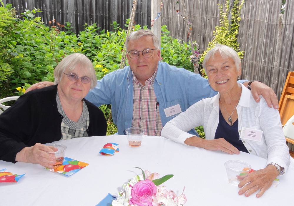 Edite and Uldis with Egils' sister Baiba (Ronnie's wife).