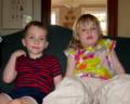Matthew and Sisi, Lance and Cidia's granddaughter.<br />June 9, 2012 - Merrimac, Massachusetts.
