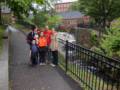 The Icelanders: Marks, Inga, Gudjn, Eric, and Dagbjrt<br />along the Powwow River.<br />June 13, 2012 - Amesbury, Massachusetts.