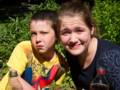 Marks and Dagbjrt squinting into the camera.<br />June 15, 2012 - Merrimac, Massachusetts.