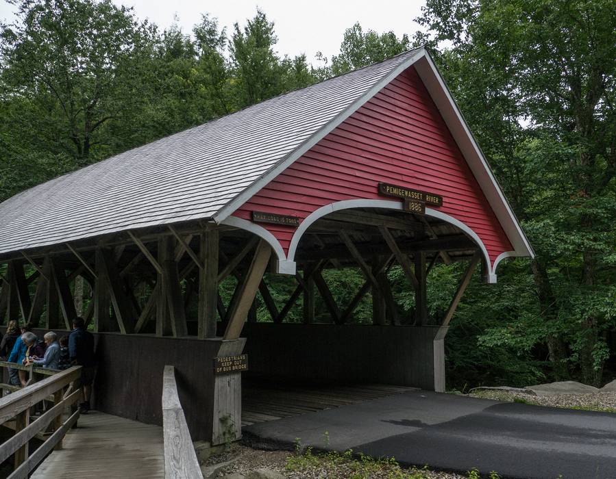 July 26, 2012 - At The Flume in Franconia Notch, New Hampshire.