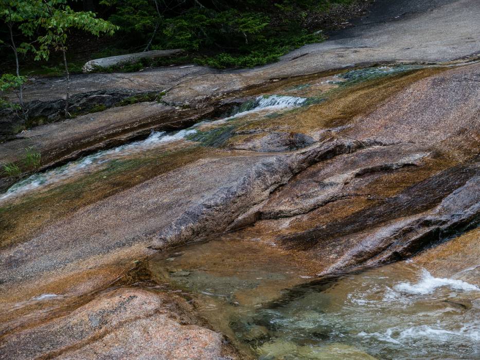 The Flume Brook below the Gorge.<br />July 26, 2012 - At The Flume in Franconia Notch, New Hampshire.