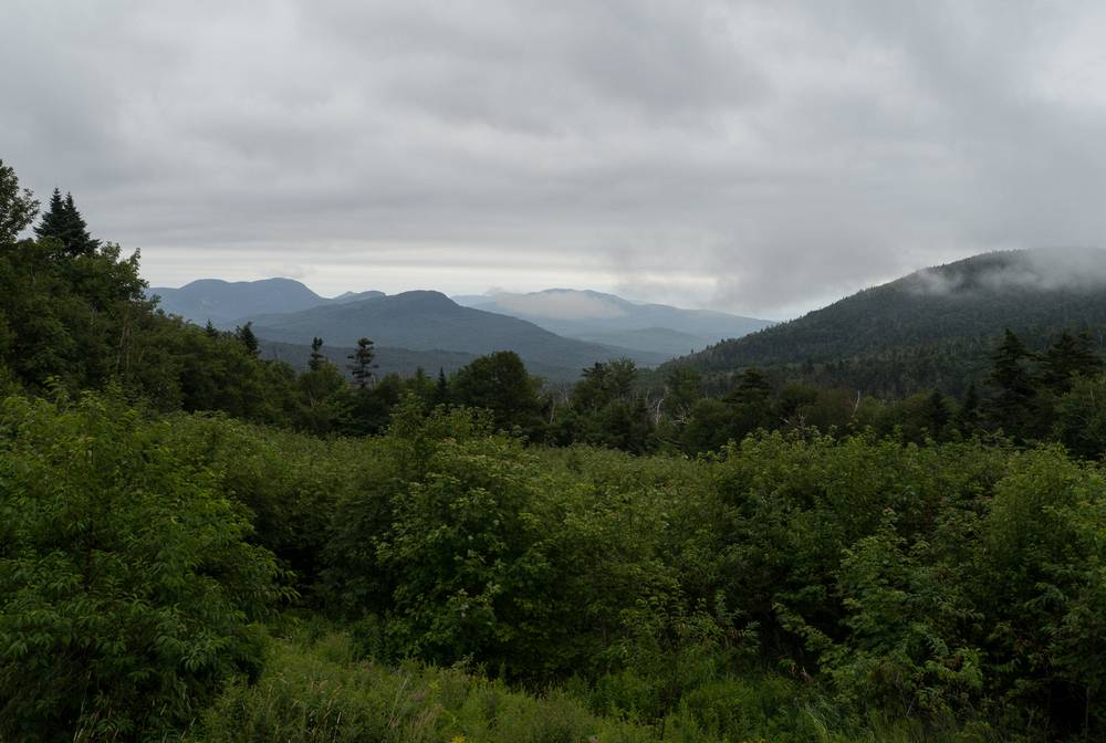 View East from Kacamagus Highway.<br />July 26, 2012 - White Mountains, New Hampshire.