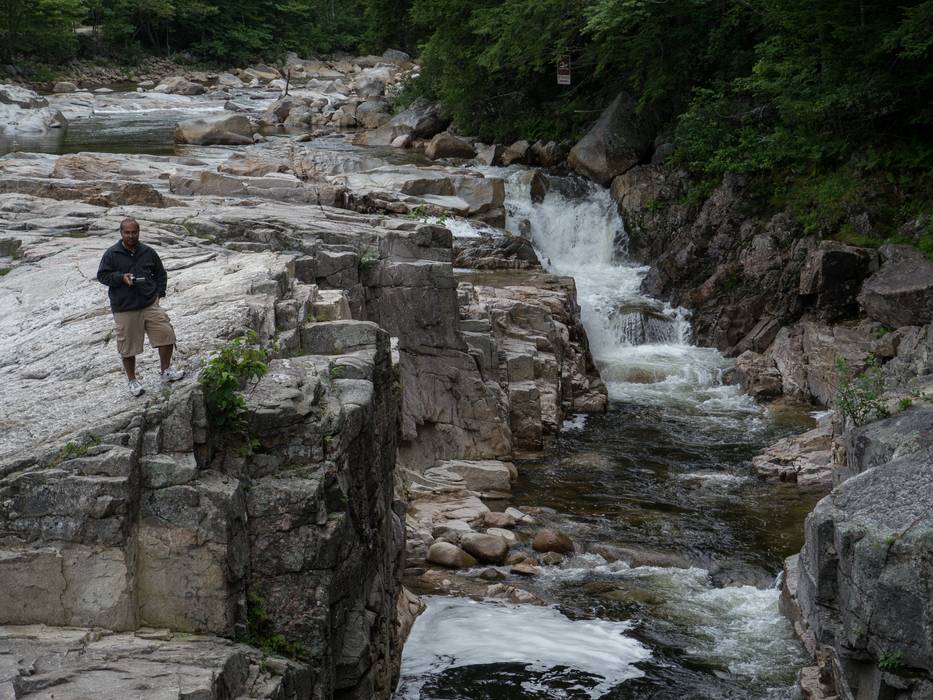 Rocky Gorge on the Swift River.<br />Off the Kancamagus Highway.<br />July 26, 2012 - White Mountain National Forest, New Hampshire.