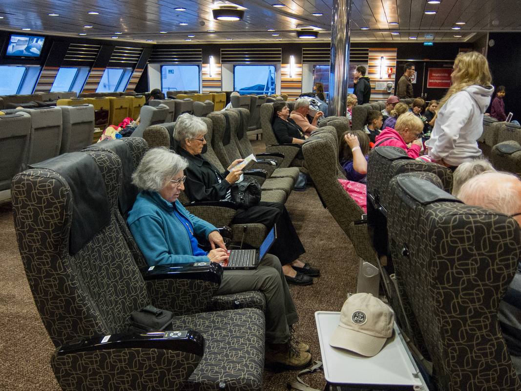 Joyce.<br />July 6, 2012 - On ferry between North Sydney, Nova Scotia, and Port aux Basques, Newfoundland.