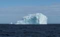 On boat to view the iceberg and see whales.<br />July 10, 2012 - St. Anthony, Newfoundland, Canada.