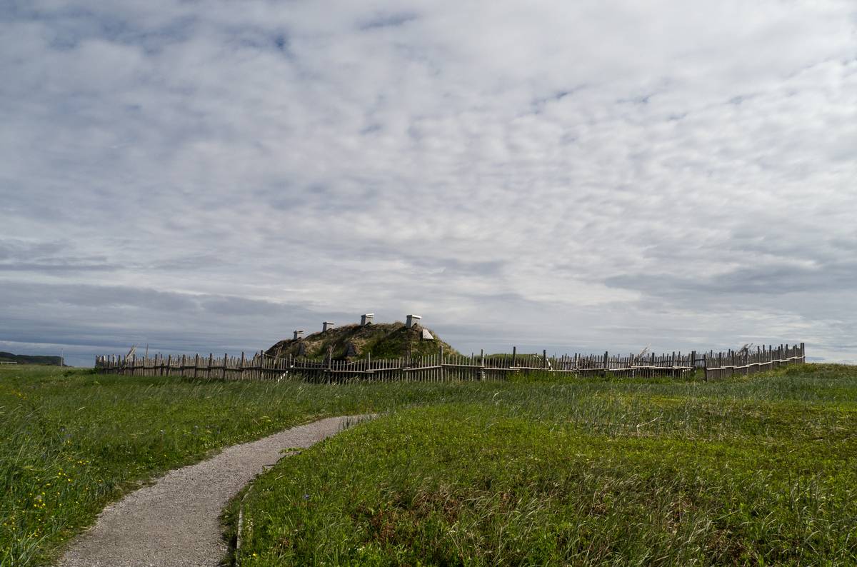 July 11, 2012 - L'Anse aux Meadows National Historic Site, Newfoundland, Canada.
