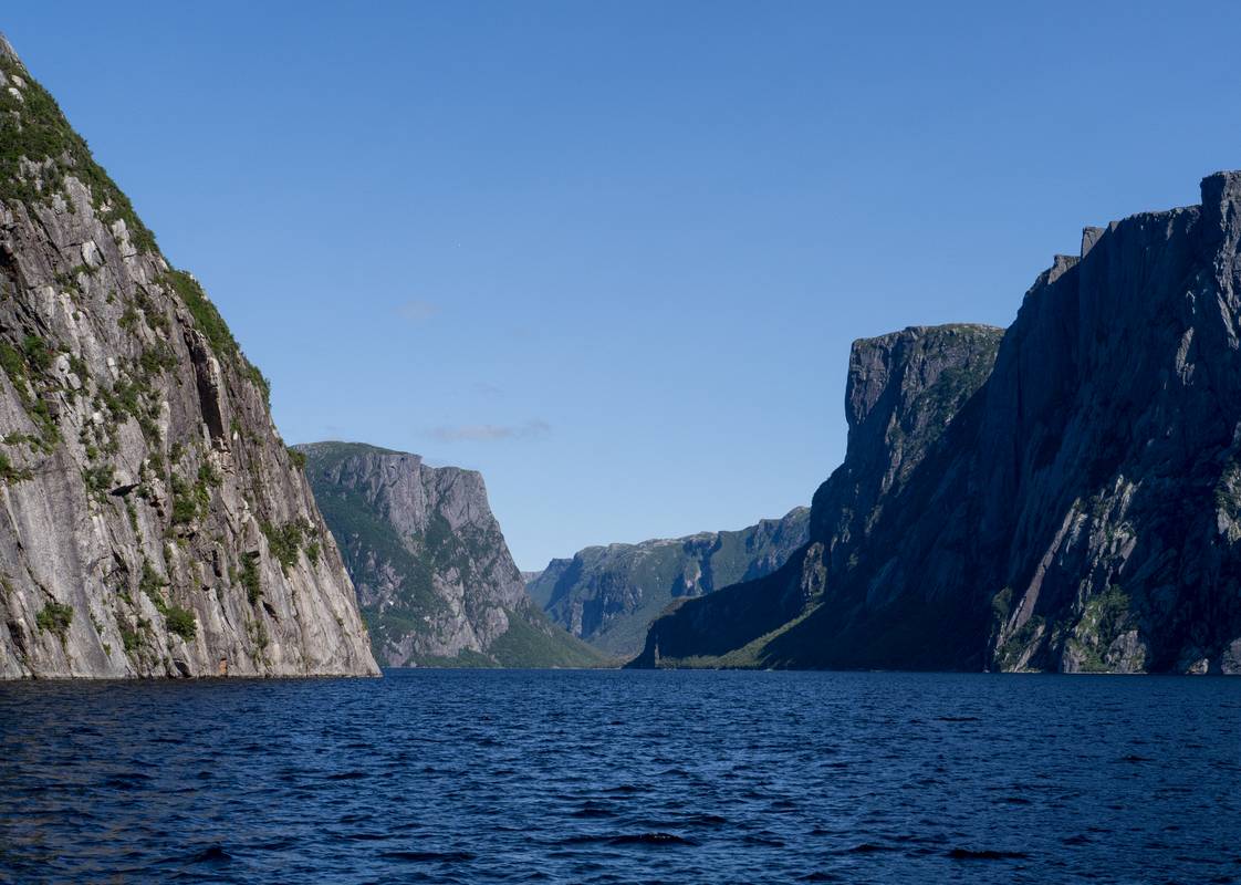 July 13, 2012 - Western Brook Pond, Gros Morne National Park, Newfoundland, Canada.