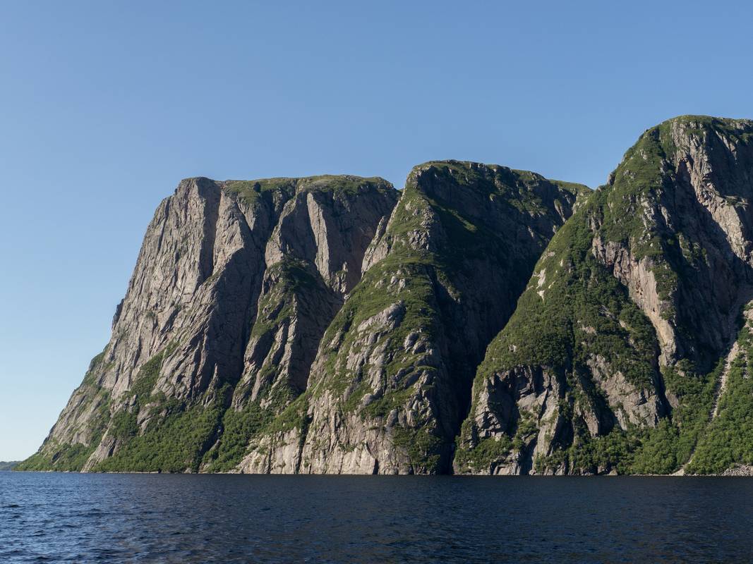 July 13, 2012 - Western Brook Pond, Gros Morne National Park, Newfoundland, Canada.